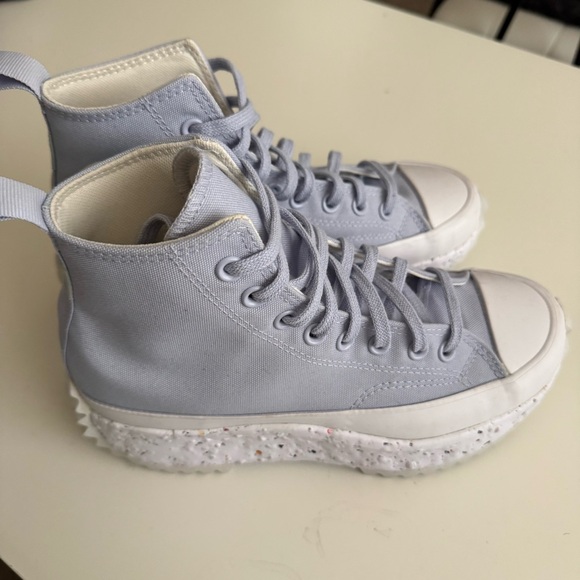 Converse All Star Run Star Hike Crater High Top 'Renew Remix - Ghost' W-8 M-6.5 - Picture 2 of 14